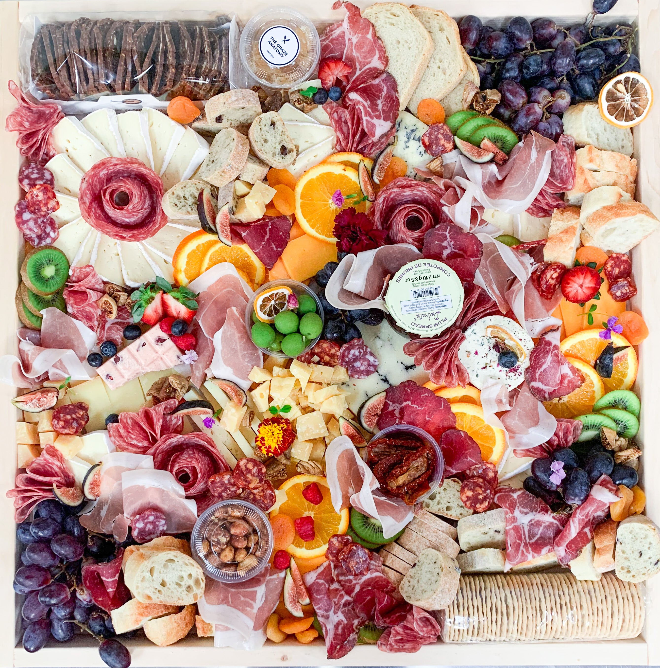 New large cheese and charcuterie board for 30 guests by The Graze Anatomy