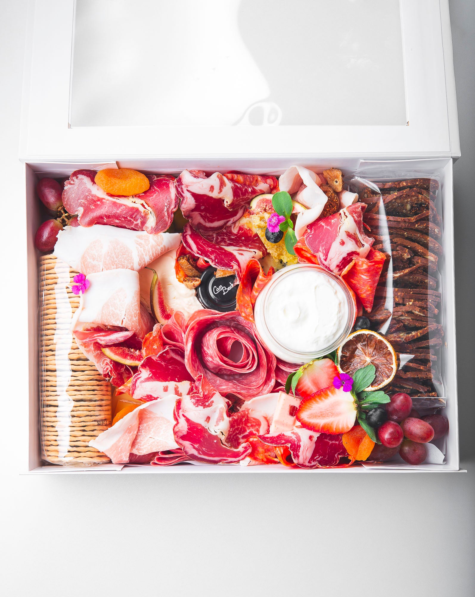 The Large Charcuterie Box (Serves 6-9)
