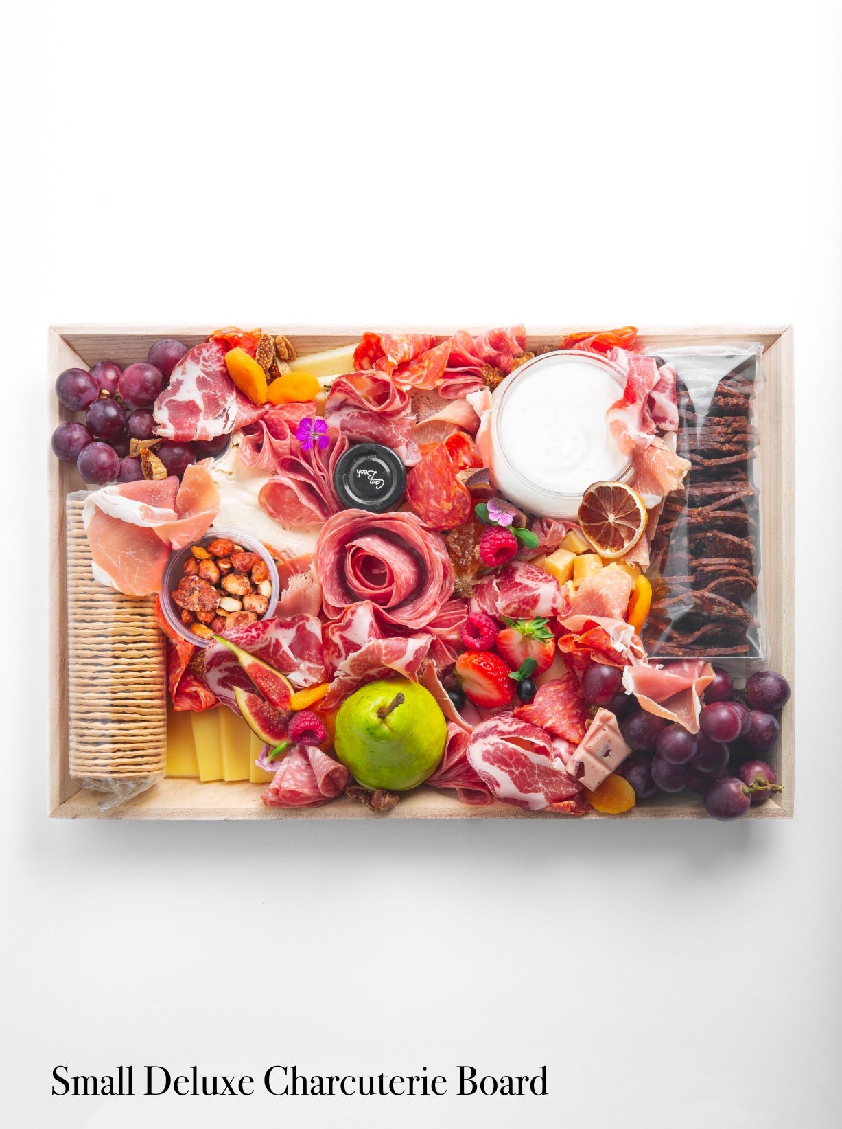 Save 10%: 10 - 15 Charcuterie + Sandwiches + Crudités or Fruit Platter Bundle