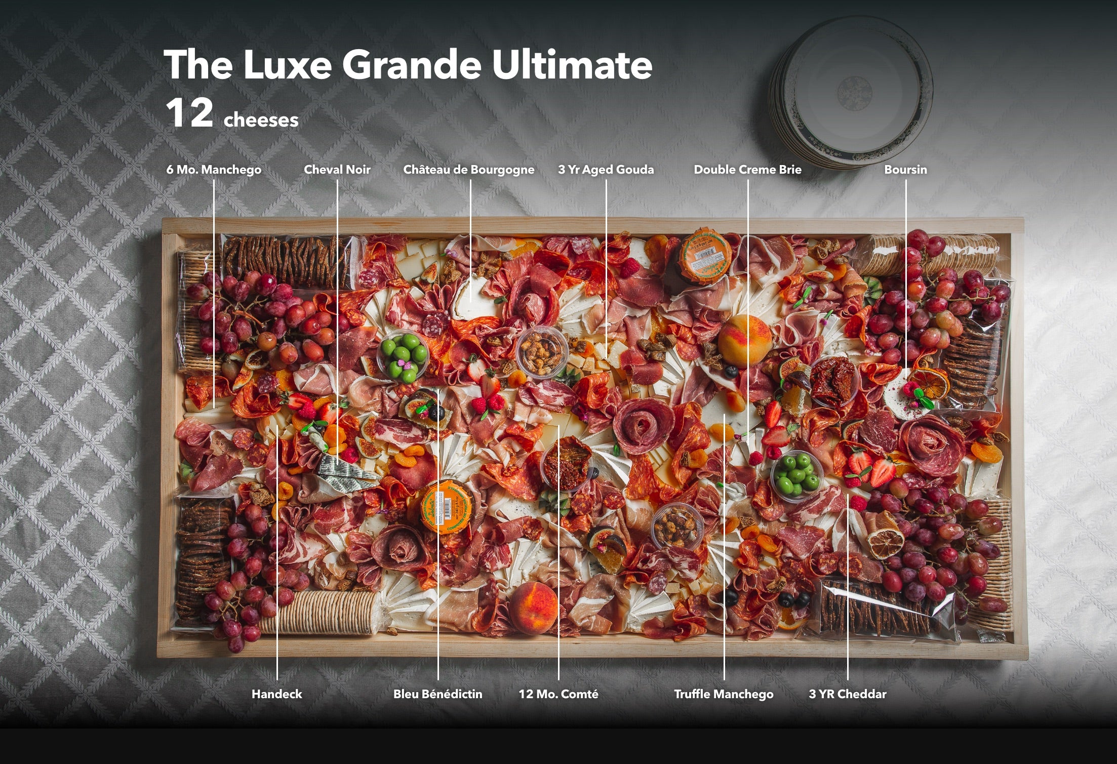 Best large charcuterie board with cheese Toronto