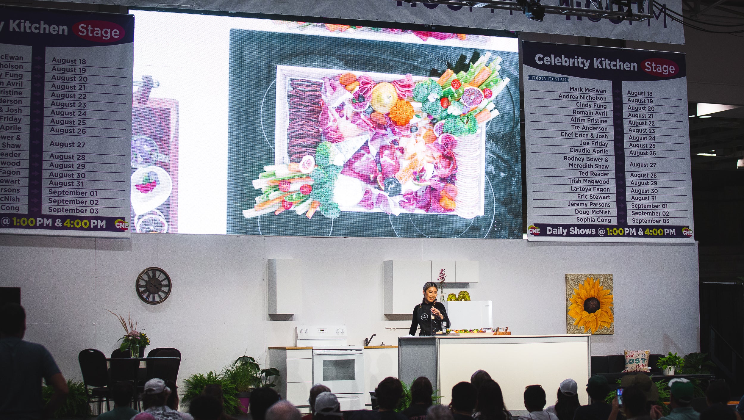 The Graze Anatomy teaches charcuterie boards at The Canadian National Exhibition!