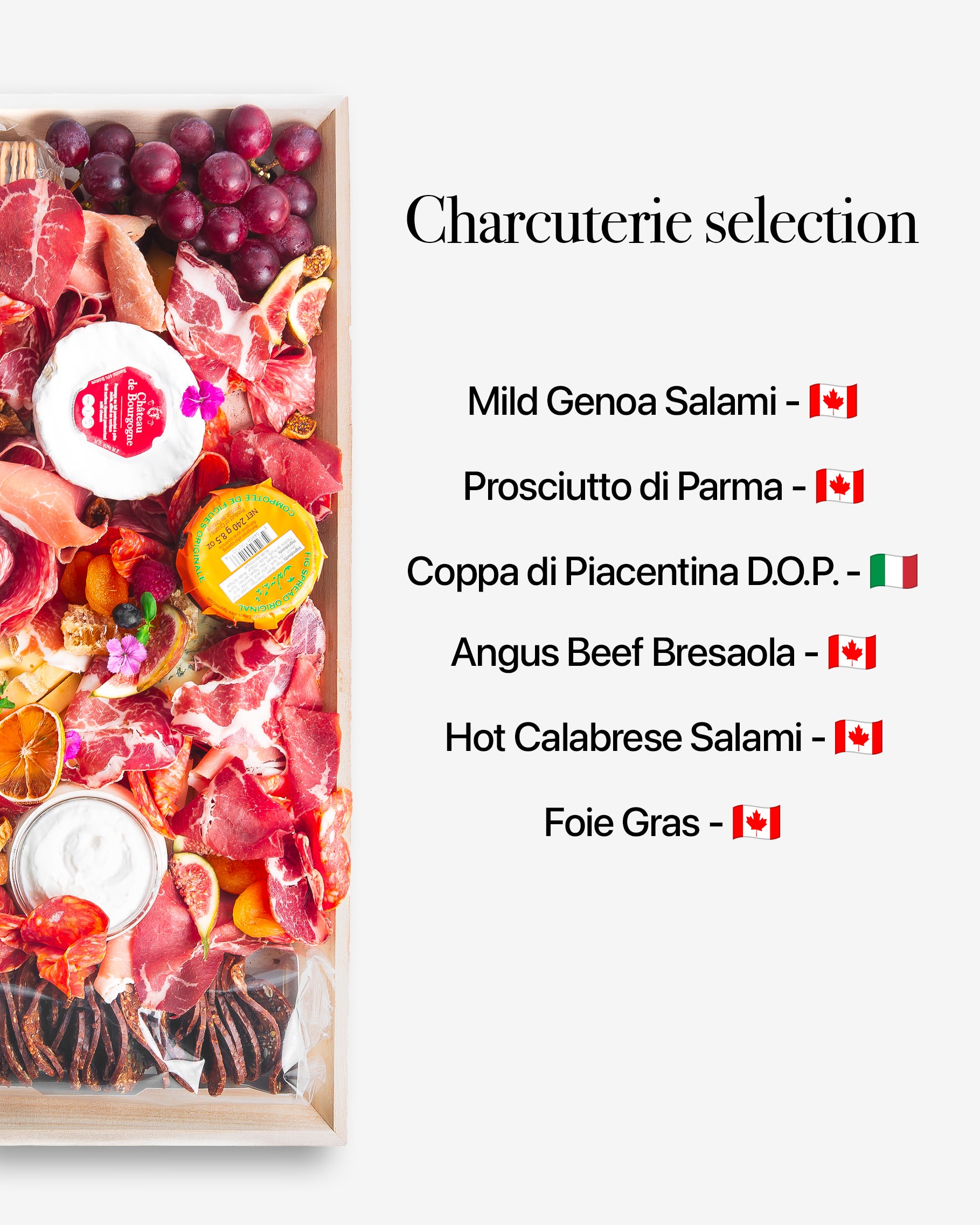 Deluxe Charcuterie Board (Serves 15-20)