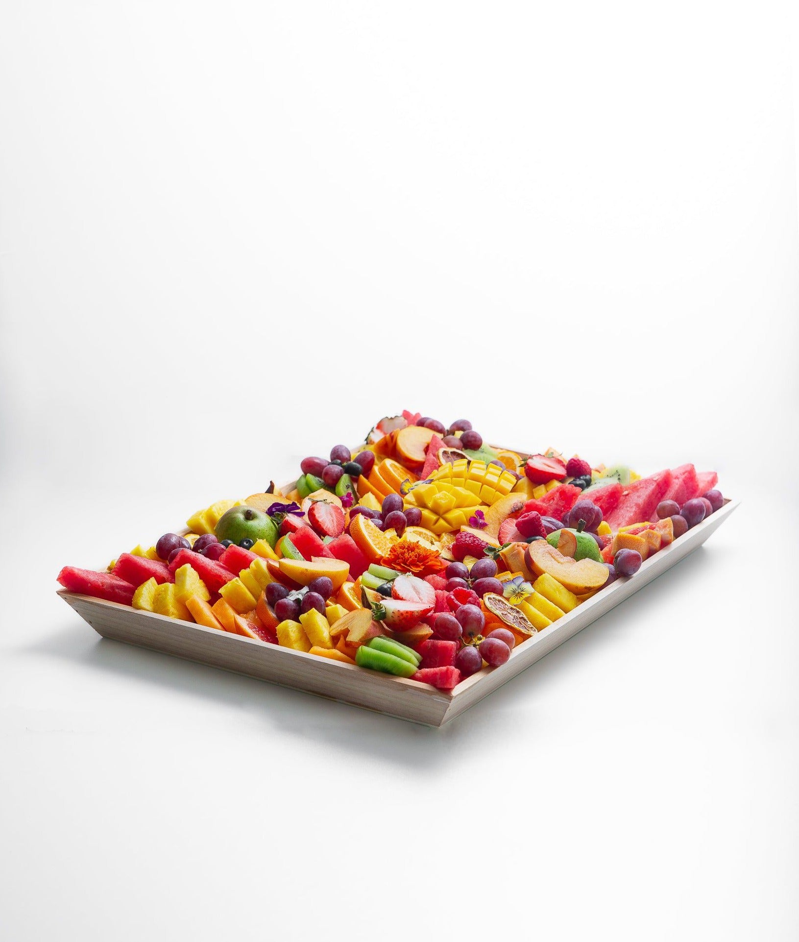 Save 10%: 50-60 Guests Charcuterie + Fruit & Crudités Platter Bundle