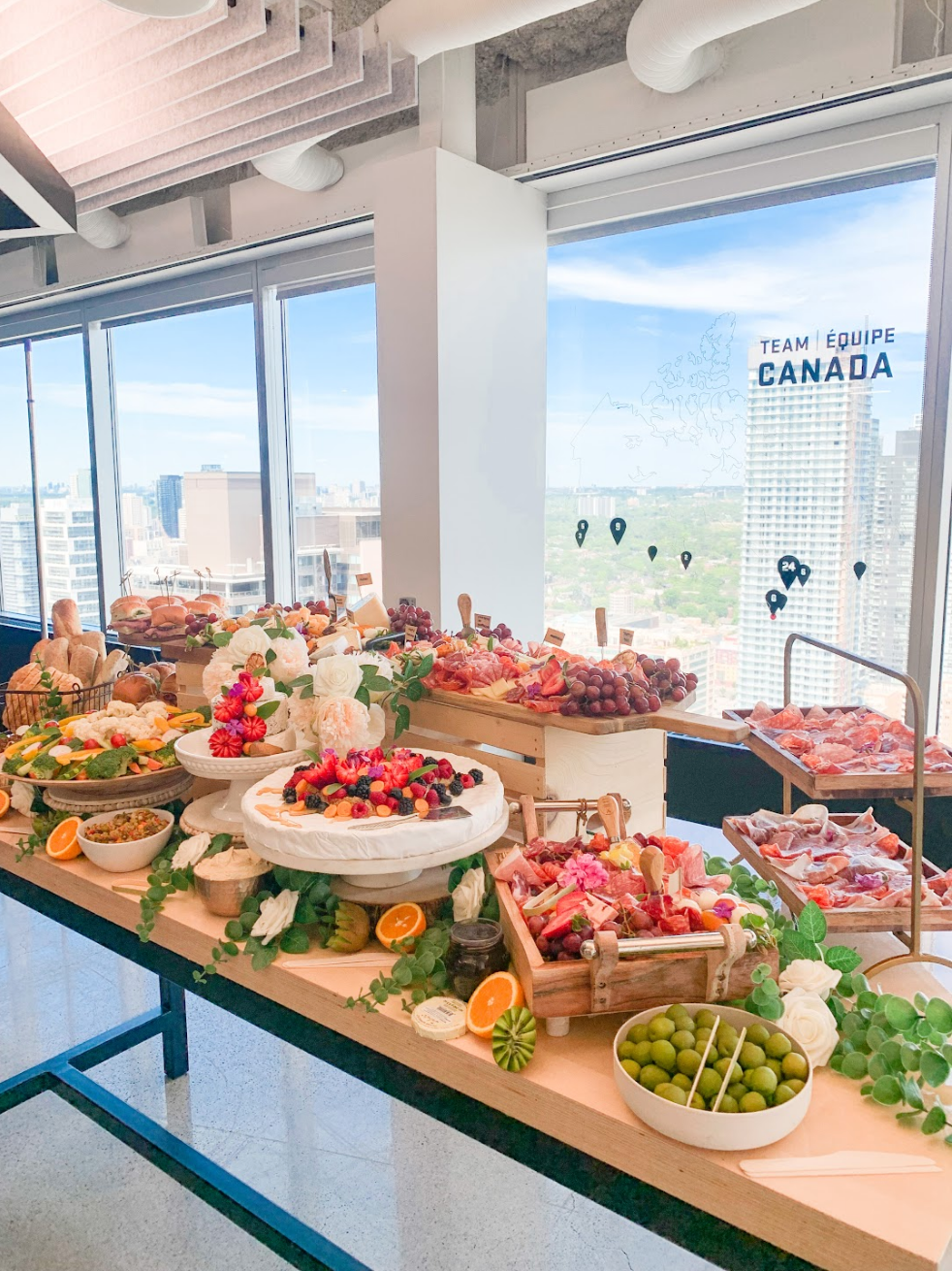 Grazing Table for Canadian Olympics Team