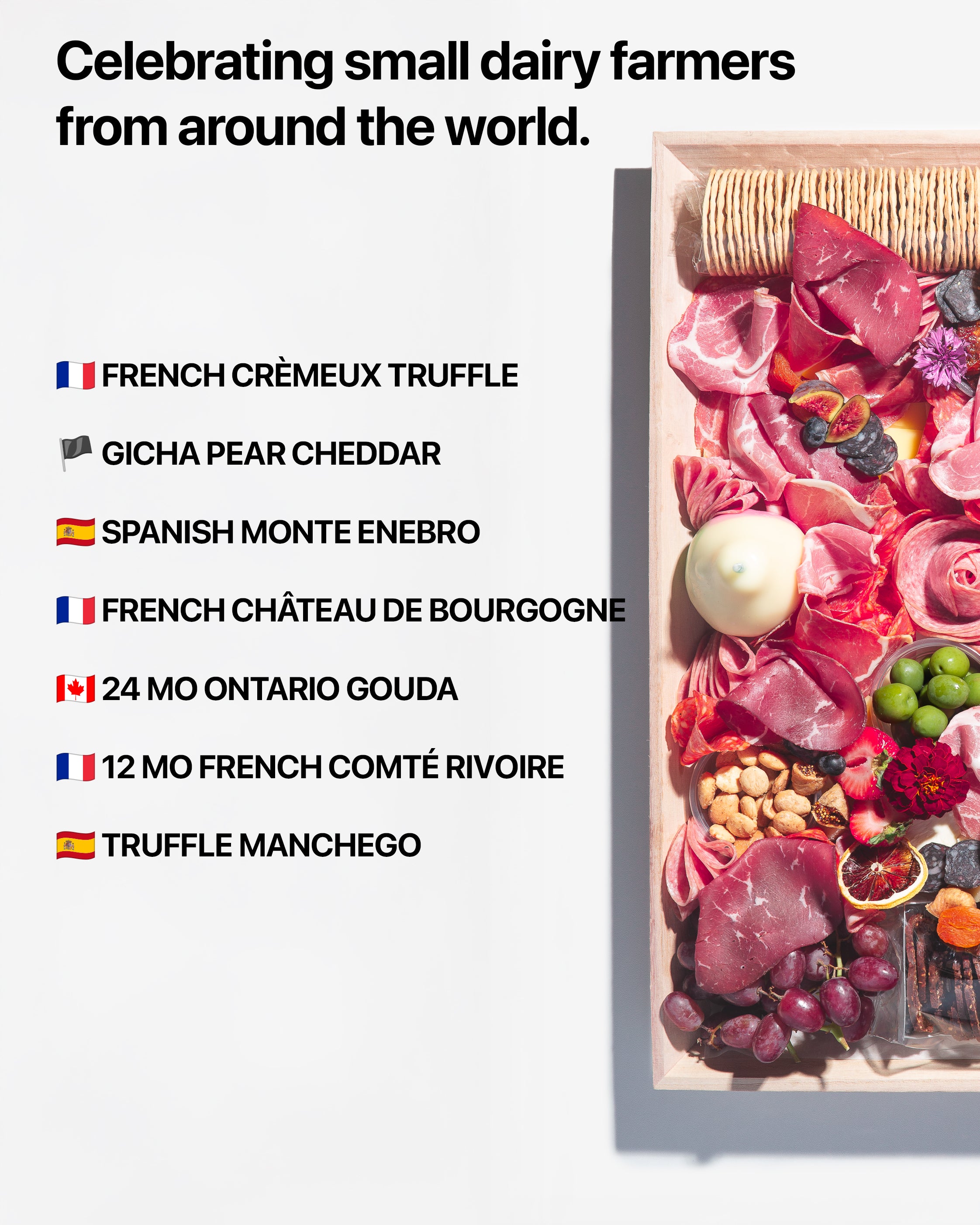 Holiday Charcuterie Board (Serves 15 - 20)