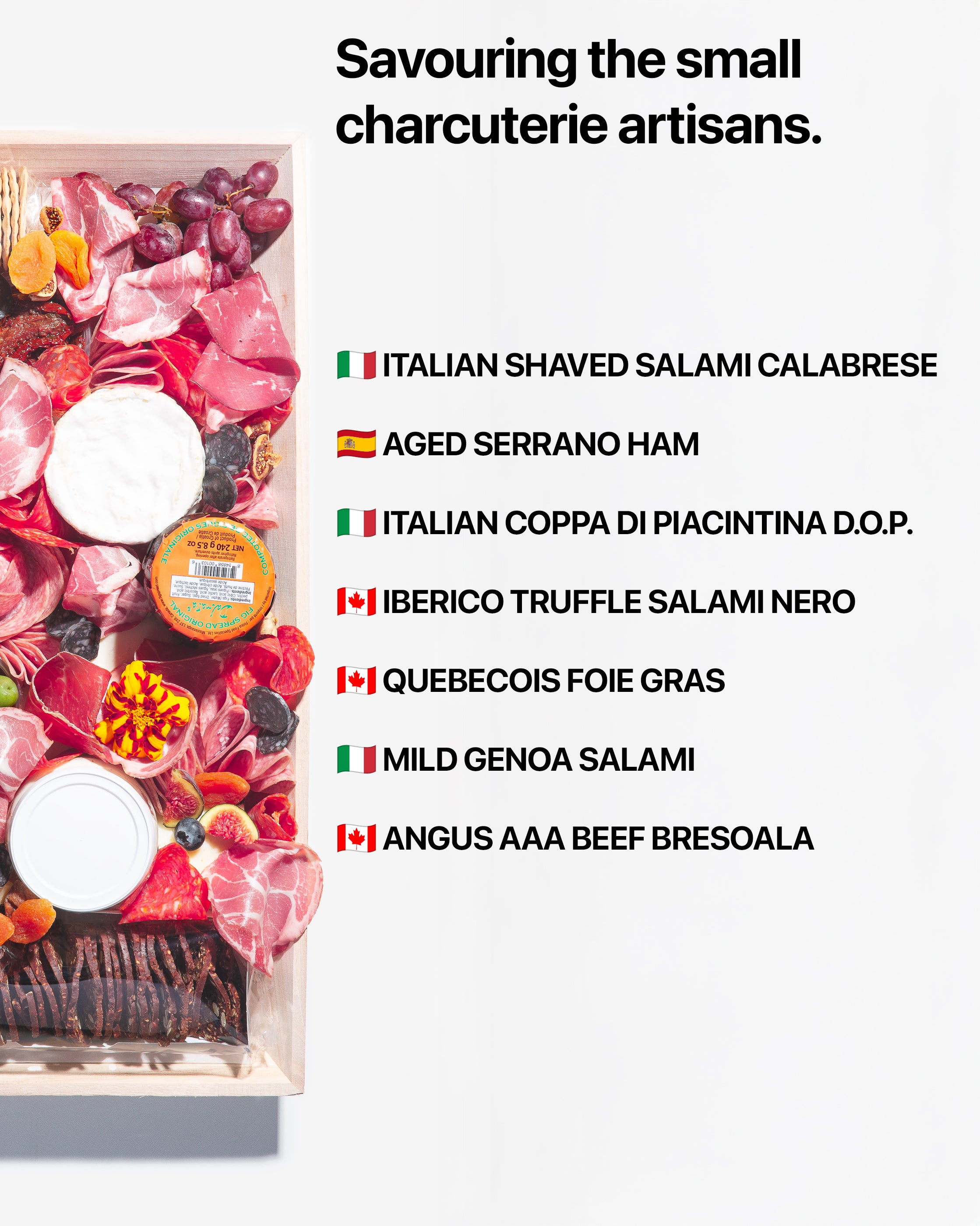 Holiday Charcuterie Board (Serves 15 - 20)