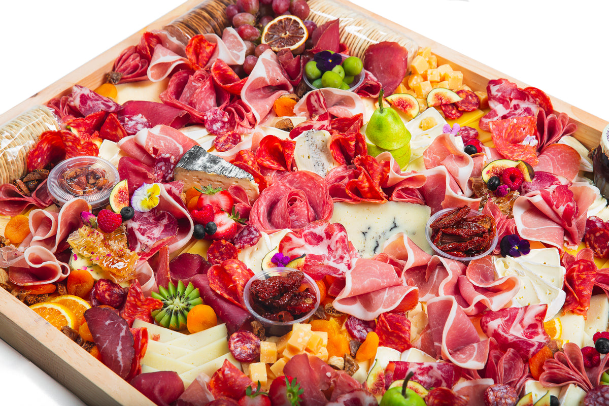 top places to get charcuterie boards delivered to your... The Grande Ultimate Charcuterie Board (Serves 40-50)