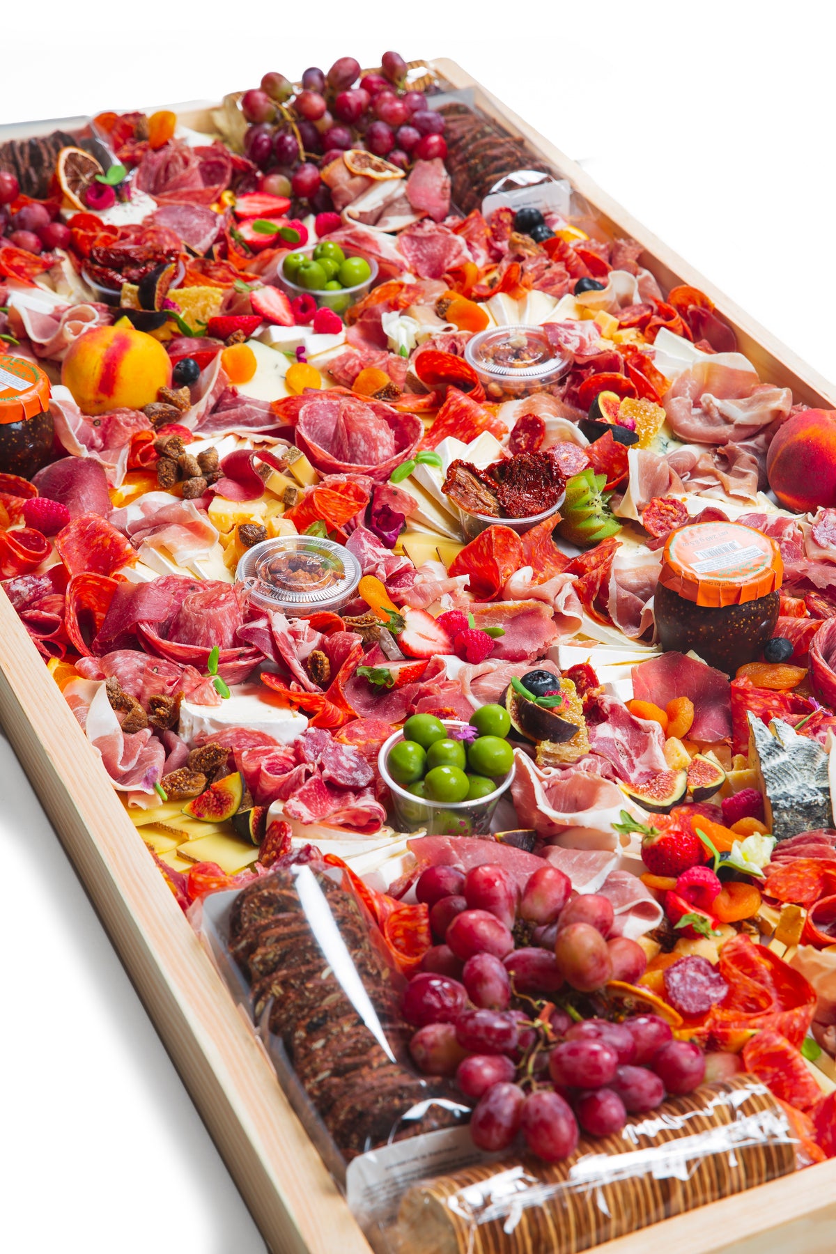top places to get charcuterie boards delivered to your... The Luxe Grande Ultimate Charcuterie Board (Serves 50 - 60)