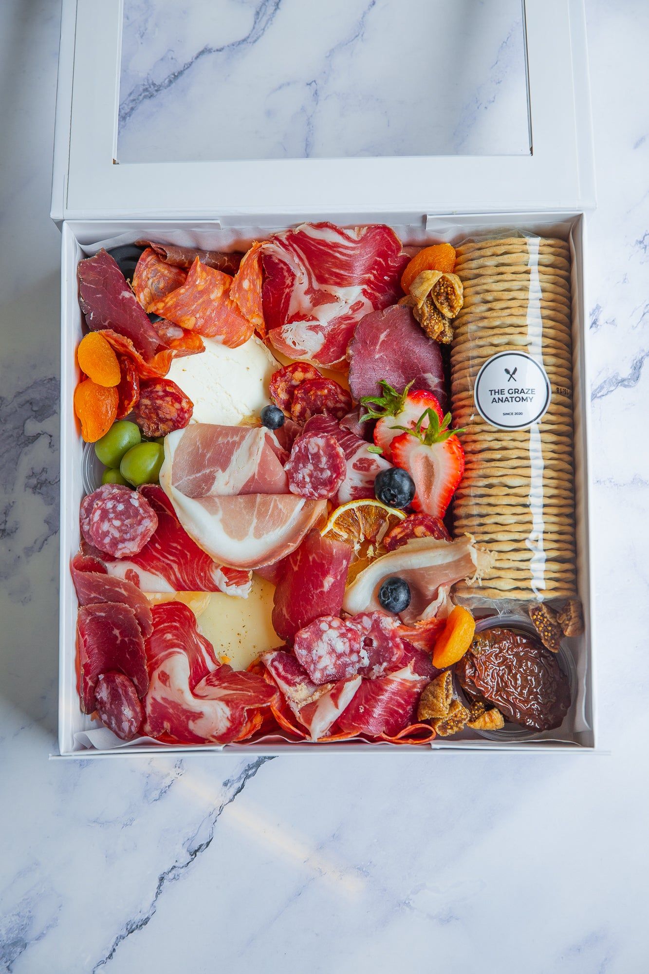 Meat Sampler Charcuterie Box