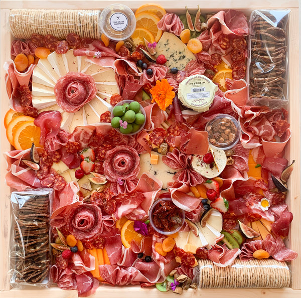 The Ultimate Charcuterie Board (Serves 30-35)